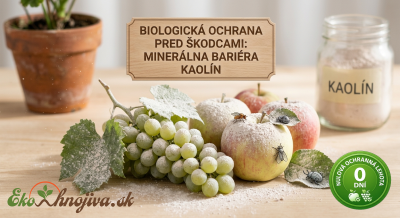 Kaolín a škodcovia