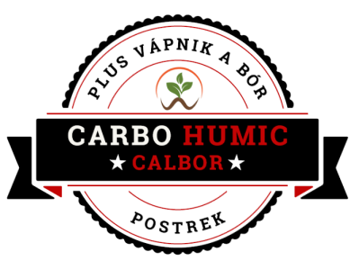 CarboHUMIC CALBOR je postrek určený spravidla  pre sadové rastliny a na použitie počas generatívneho rastu po nasadení plodov. - logo