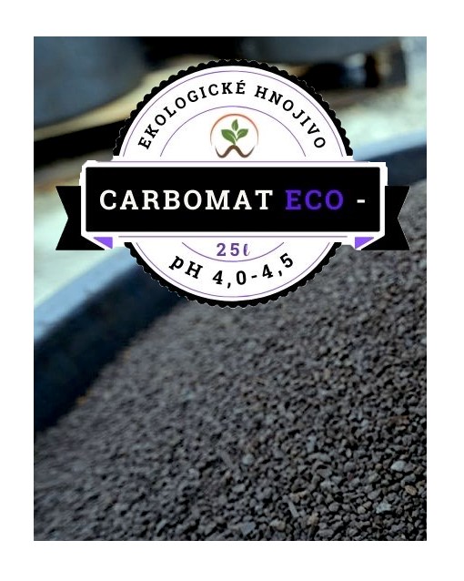 Carbomat ECO - pH 4 - 4,5 je vhodný ako náhrada za rašelinu