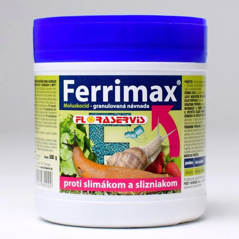 Ferrimax® 500g - proti slimákom a slizniakom